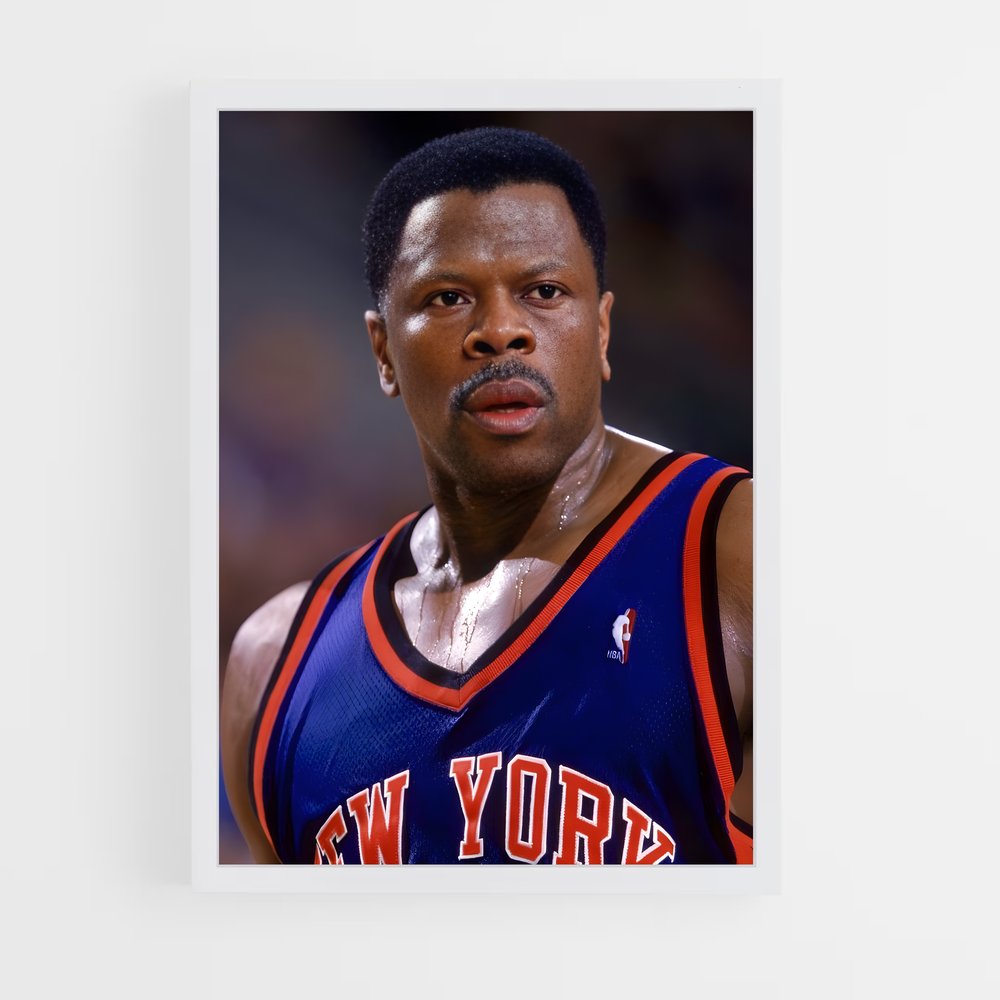 Poster Mustache Slam Dunk – affiche Basketball (vue 3)